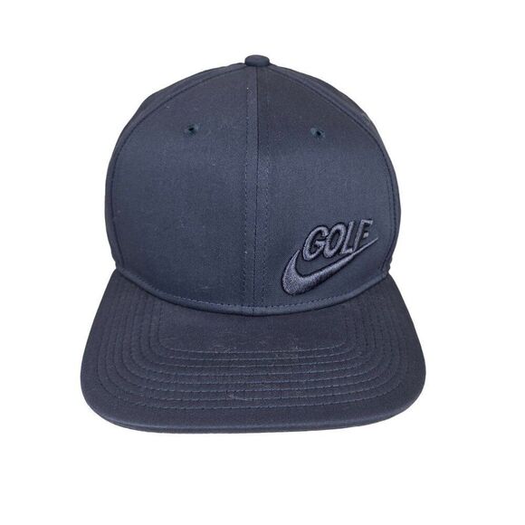 Nike Pro Golf Hat Dri-Fit Adjustable Strap Navy Blue Unisex One Size - Picture 1 of 6